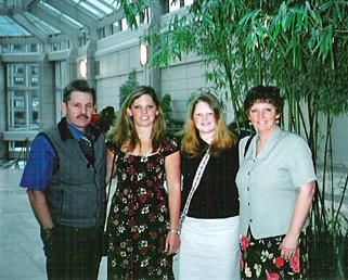 Gary Boyd with his family