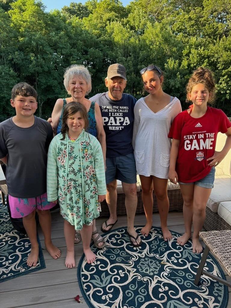 Gary Boyd with his family
